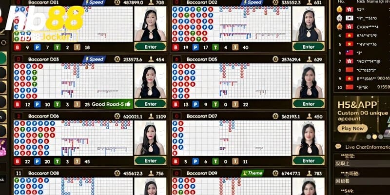 Live Casino HB88 – Sòng Bài Trực Tuyến Đẳng Cấp Châu Á 2 4 ưu điểm vượt trội của sảnh live casino